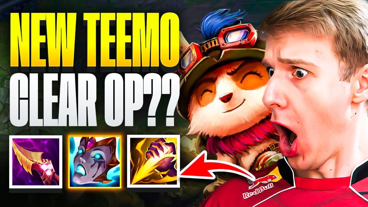NEW TEEMO JUNGLE BUFF MADE HIM OP??
