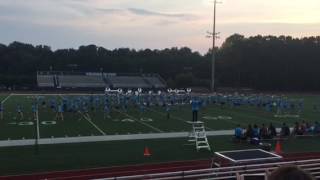 PHS 2017 Post-Band Camp Marching Band Halftime Show