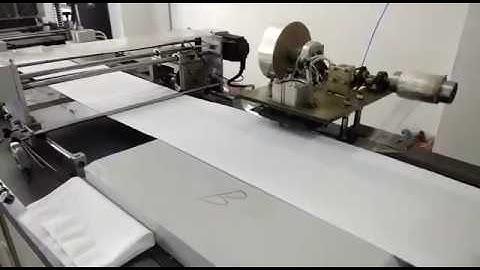 FFN - 700 FULLY AUTOMATIC NON WOVEN BAG MAKING MACHINE IN INDIA