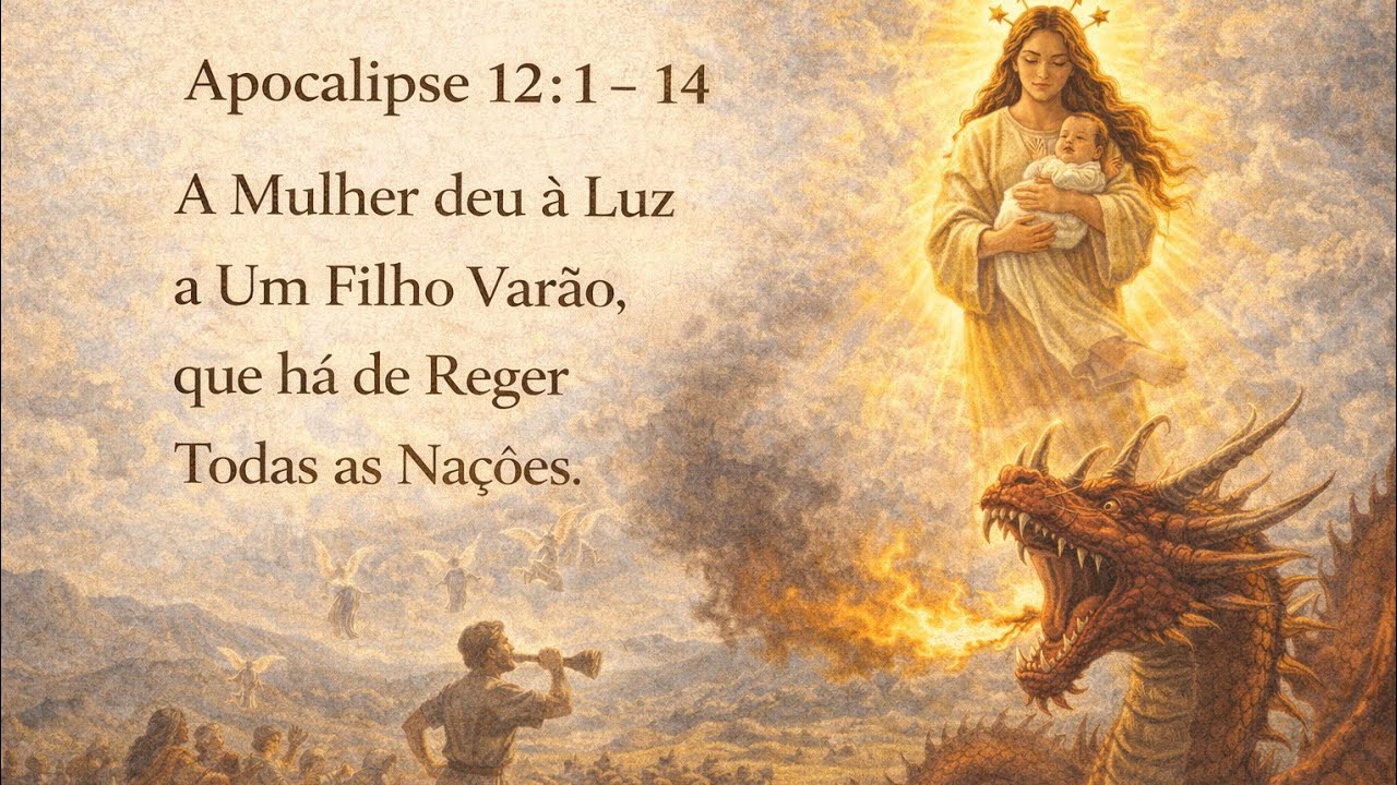 Apocalipse 12:1 - 14 - A Mulher deu a Luz a Um Filho Varão que há de ...