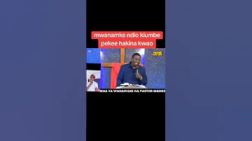 Pastor Daniel Mgogo 