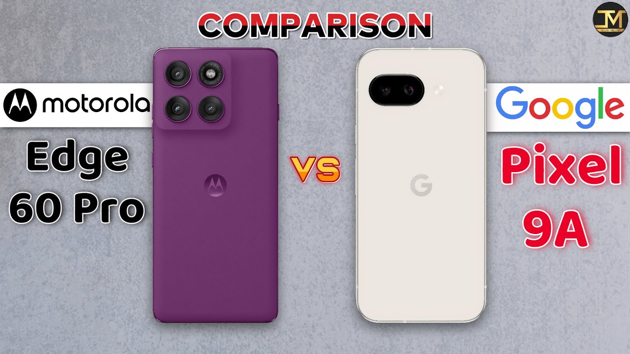 Google Pixel 9A vs MOTOROLA Edge 60 Pro : Which Phone is Best❓🤔