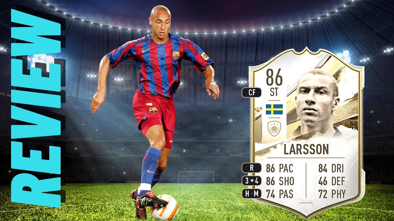 Underrated Icon ST!?💎FIFA 23 86 Larsson Player Review!