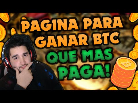 ?LA PAGINA QUE MAS PAGA PARA GANAR BITCOIN RAPIDO TOTALMENTE GRATIS | GANAR BITCOIN SIN INVERSIÓN?