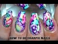 How to do: Sharpie marble nails