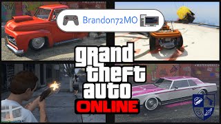 Brandon72MO Live Stream - GTA Online (XBOX360) with The Vainglorious