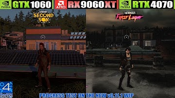 Infamous Second Son & First Light Progress Test On The New ShadPS4 v0.11.1 WIP - 1080P - AMD FSR