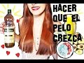 HACER CRECER EL PELO RÁPIDO | En una semana | Aceite de oliva Virgen Extra. Enlace en la cajita