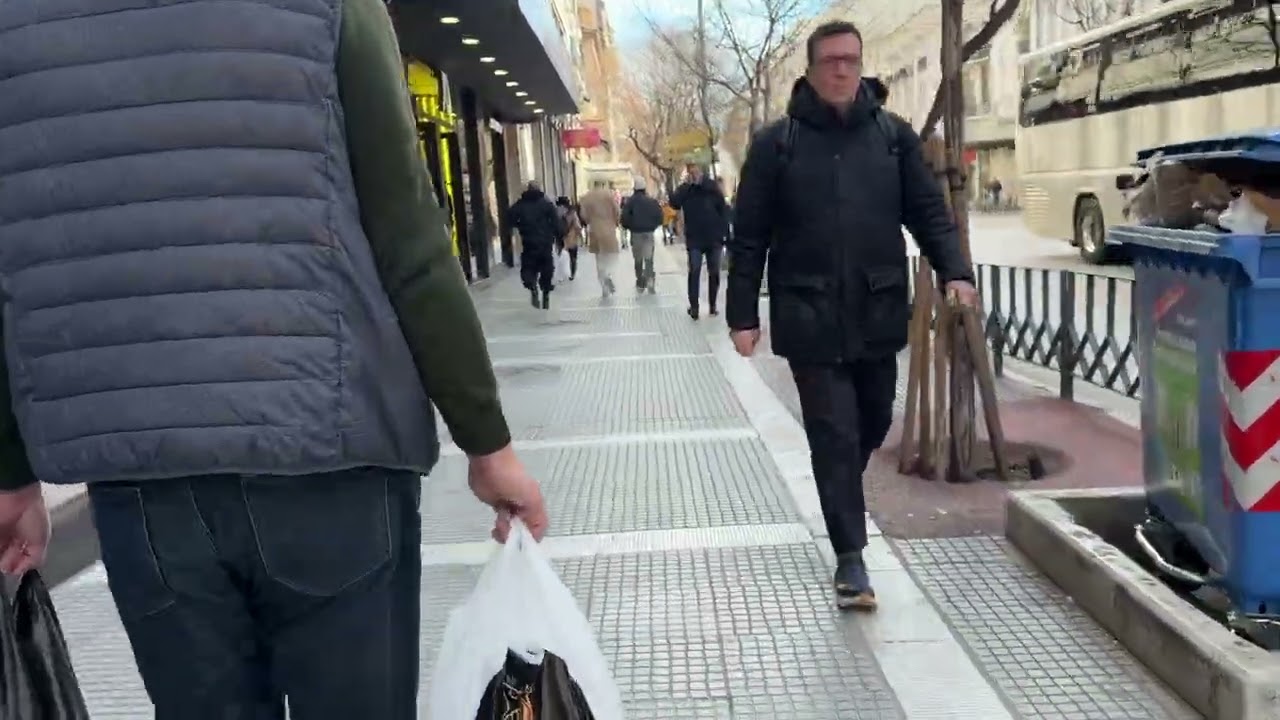 walking around the street