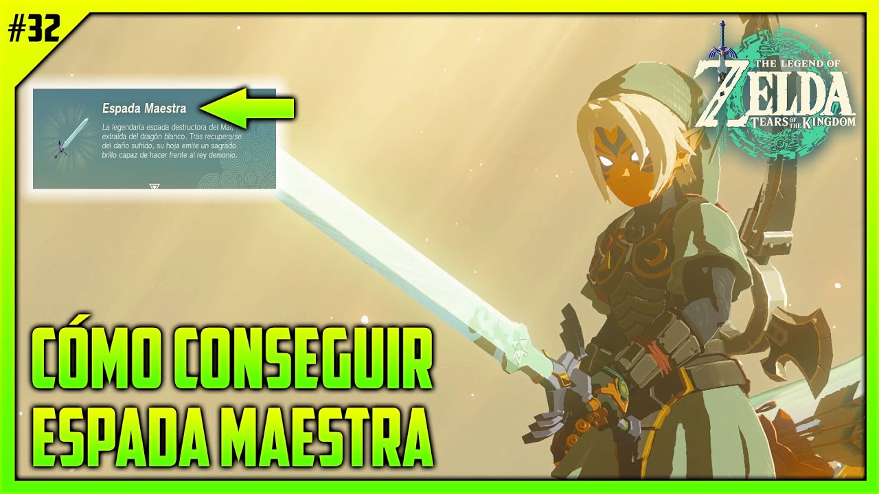 Espada Maestra en Zelda: Tears of the Kingdom - cómo obtenerla de forma  fácil desde el principio del juego