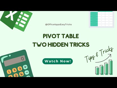 Excel tricks - Hidden features to split Pivot Tables & add timeline