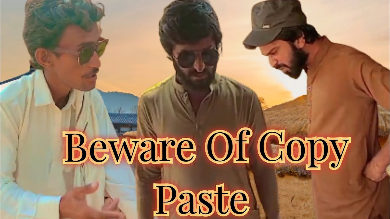 Beware Of Copy Paste | Funny Video | Story Based| - YouTube