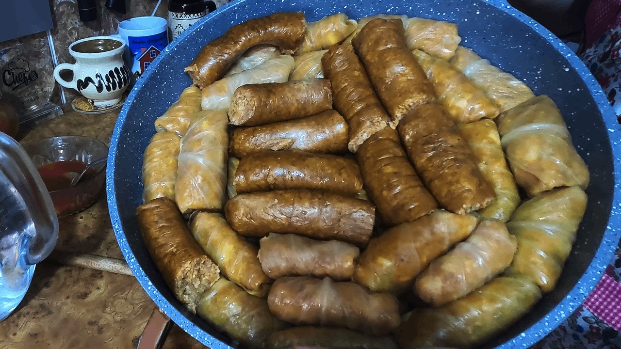 Sarmale traditionale in foi de varza