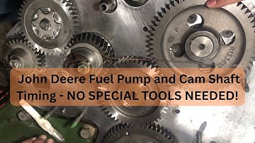 How to Install Timing Gears on a John Deere 6068T / 6068HF Engine.