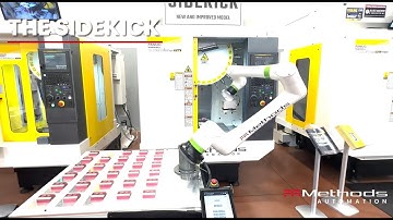 The Sidekick - Simple, Affordable FANUC RoboDrill Automation #automation  #robotics #cncmill