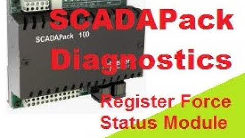 Telepace - SCADAPack Register Force Status module
