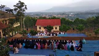 Suasana shalat Iedul Adha di kampung SANTRI Cilembu
