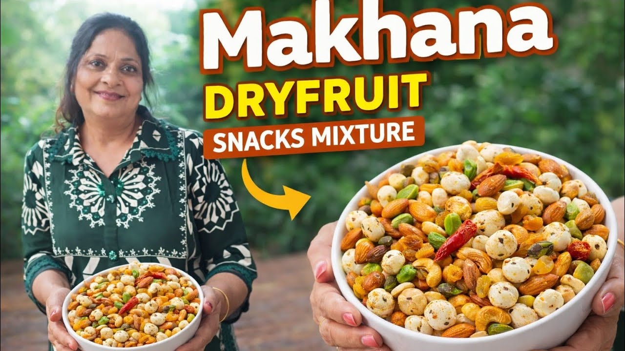 Makhana snacks mixture #makhanasnacks #makhanamixture#makhanarecipe#snacks #viral #viralshorts 