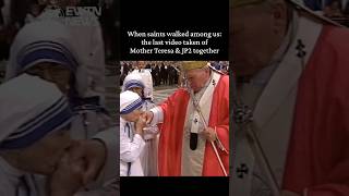When saints walked among us: the last video taken of Mother Teresa and JP2 together