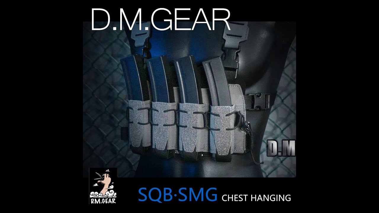 DMGear 9MM Military Fan Outdoor Quad Multi-function Tool Kit SQB Personality Tactical Chest Hanging