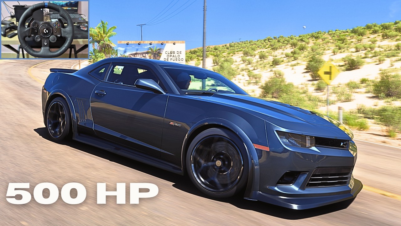 Chevrolet Camaro Z/28 505HP PURE MUSCLE | Forza Horizon 5 | Wheel Cam Drive