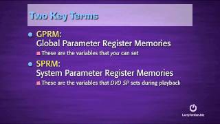 Scripting in DVD Studio Pro (webinar preview) - Larry Jordan