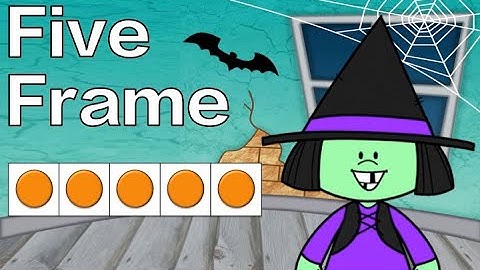 Halloween: Five Frame Subitizing : Math Brain Break