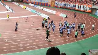 【試合後】いろんな感情が渦巻くゴール裏（2026/9/13アルビレックス新潟vsモンテディオ山形）