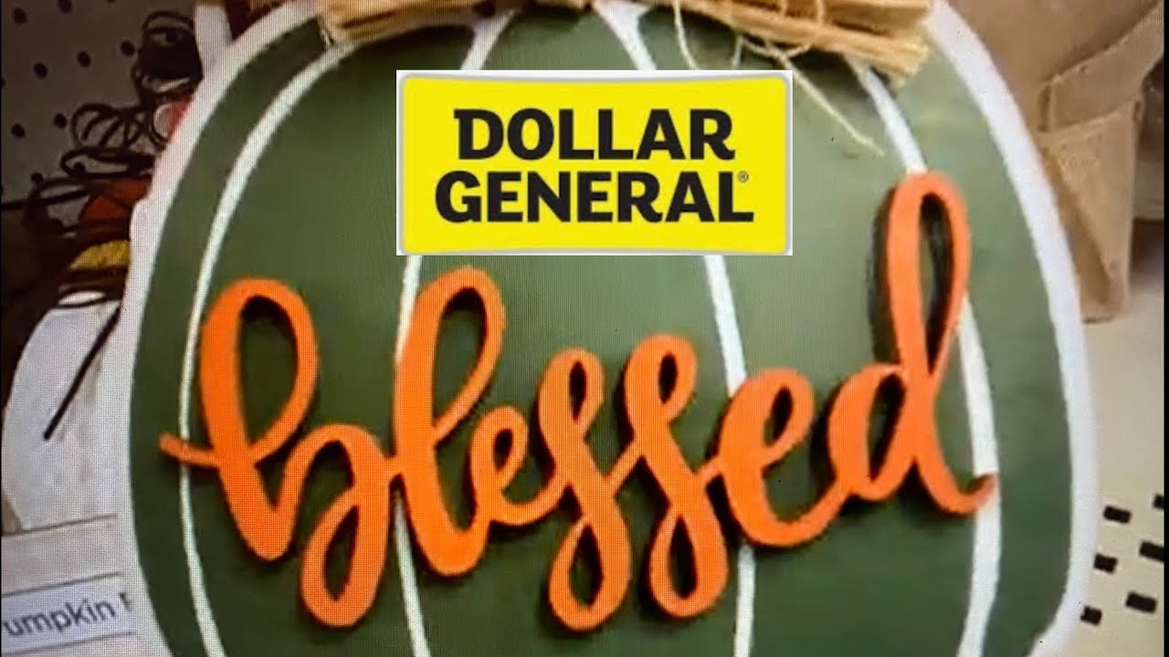 Shop with me: Dollar General Fall finds