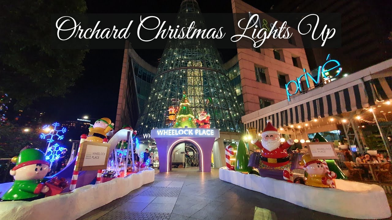 Christmas Lights Up 2021 at Orchard Road Singapore YouTube