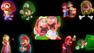 100+ The Super Mario Bros. Movie [Mario Compilation] Sound Variations in 600 Secondsv