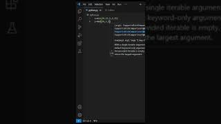 Min-Max Math Function In Python Programming #69 #viral #shorts #youtube #python #trending #coding