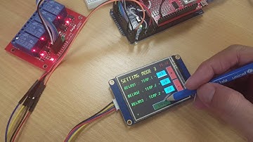 Nextion LCD Temperature control