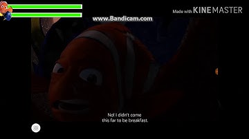 Finding Nemo Seagull Attack with healthbars