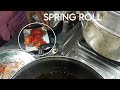 Spring Roll Recipe Making 😋