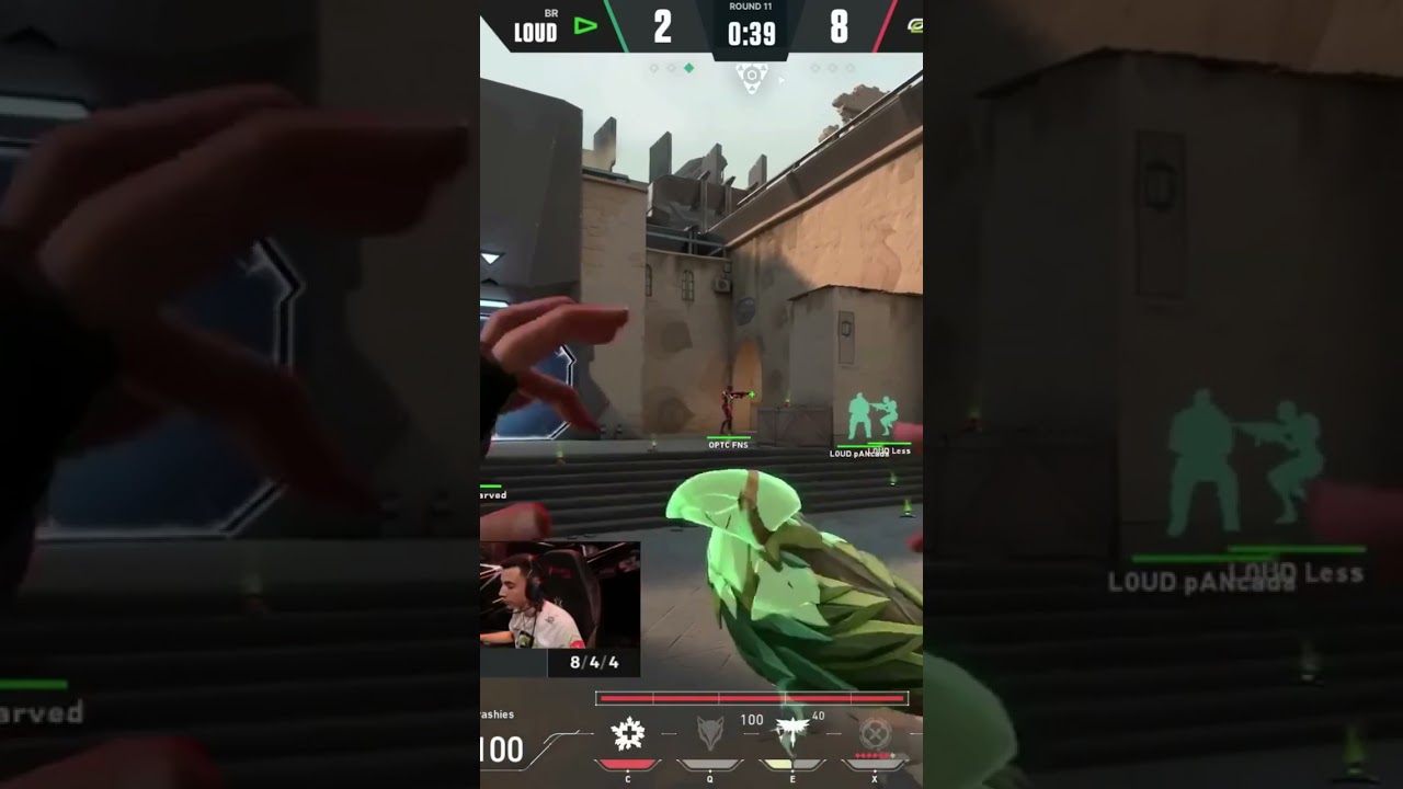 OpTic fool Loud with fake flash 🤣 