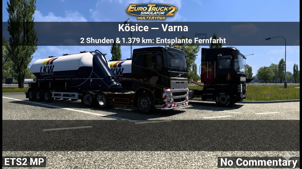 2 Stunden & 1.379 km: Entspannte Fernfahrt | ETS2 MP No Commentary