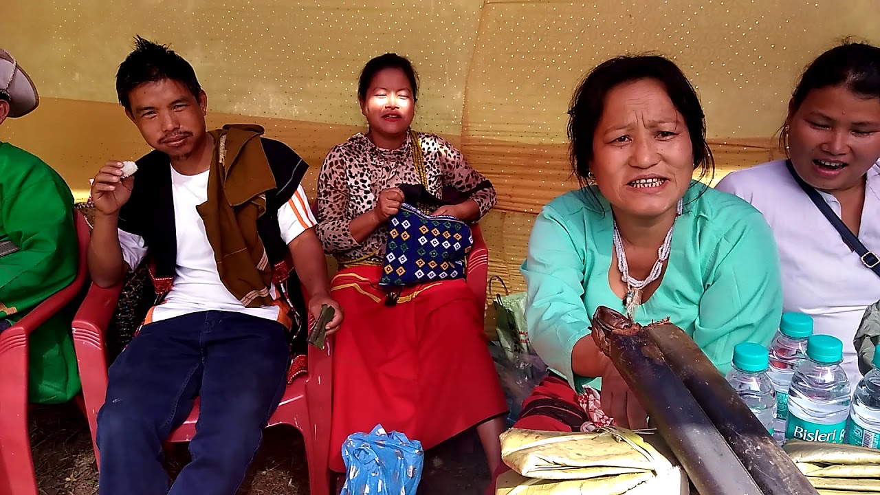 During visit mithun festival on Ledum...adi