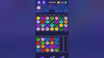 Ball Sort Master Game Level - 356 Without Boosters | Puzzle Game | #entertainment #puzzle #game