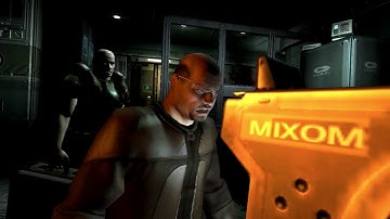 Doom 3 part 3 sub machine gun