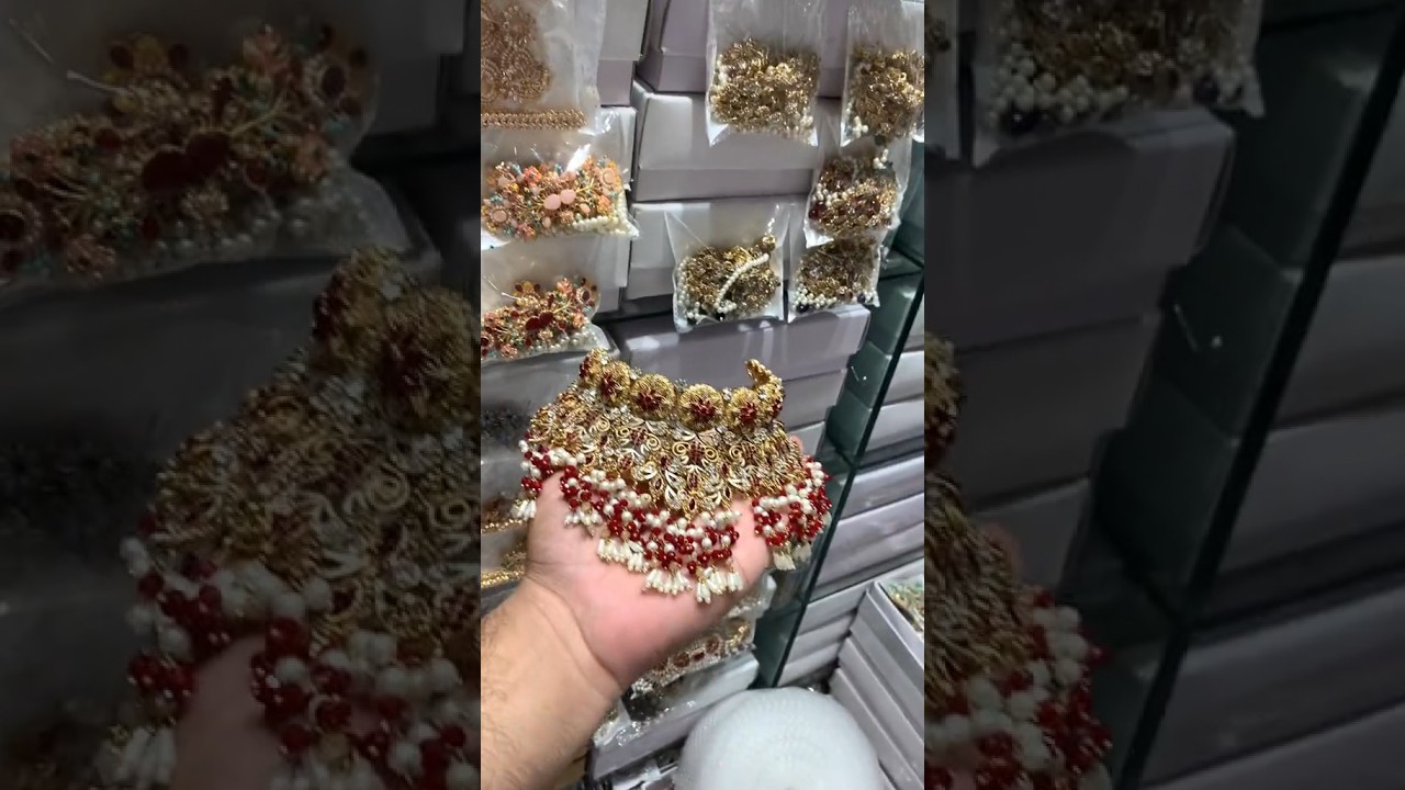 Classic Bridal Collar Necklace Set👸❤️