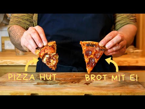 Pizza Hut Pizza Selber Machen, Ohne Pizzastein Oder Pizzaofen | Nur Ein Bisschen Geiler