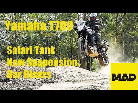 Yamaha T700 Safari Tank & Rally Raid Open Cartridge Fork-tests