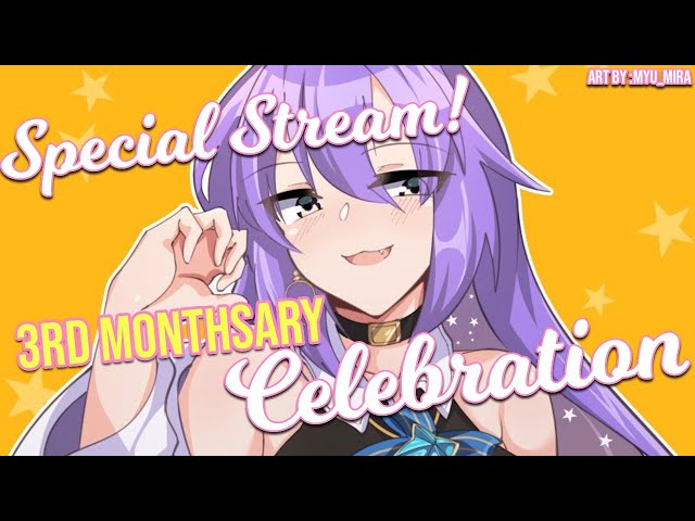 【Moona Hoshinova】3rd Monthsary Celebration Stream !!! - EN | ID【holoID】のサムネイル