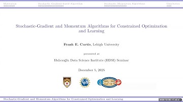 Stochastic-Gradient and Diagonal-Scaling Algorithms for Constrained Optimization and Learning