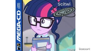 Sonic Cd But Scitwi From My Little Pony Equestria Girls Digital Series