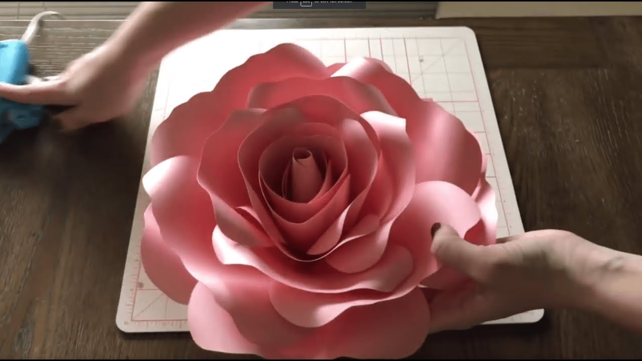 Cómo hacer flores de papel paso a paso 