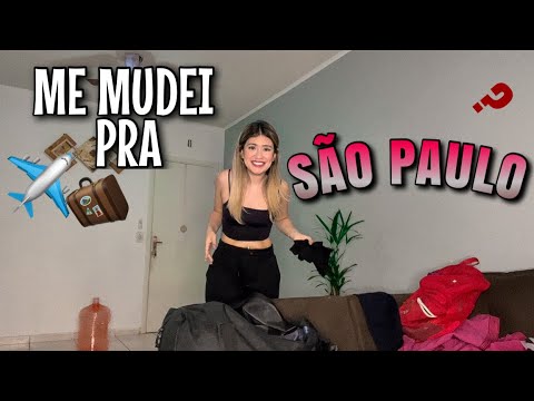 ASMR ARRUMANDO MINHA MALA PRA MORAR SOZINHA EM SP