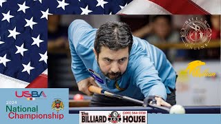 Pedro PiedrabuenA VS Jim Semerci  40 Pts. Eliminación directa .8/4  USBA  National Championship 2024