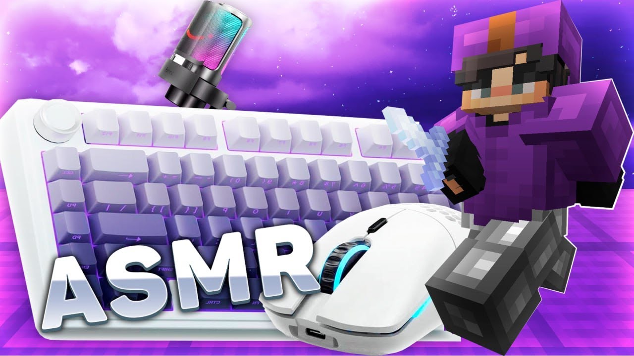 Thocky Keyboard & Mouse Sounds ASMR | Agera BedWars